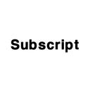 Subscript